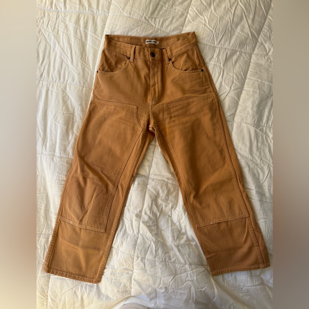 Rudy Jude Utility Pants in Bark, size 2